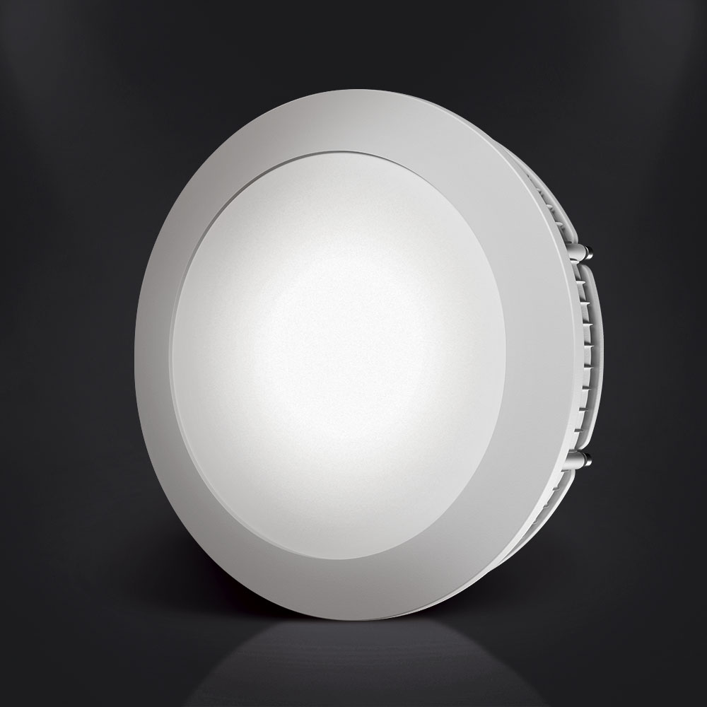 Luminária LED Redonda de Embutir Spotlux