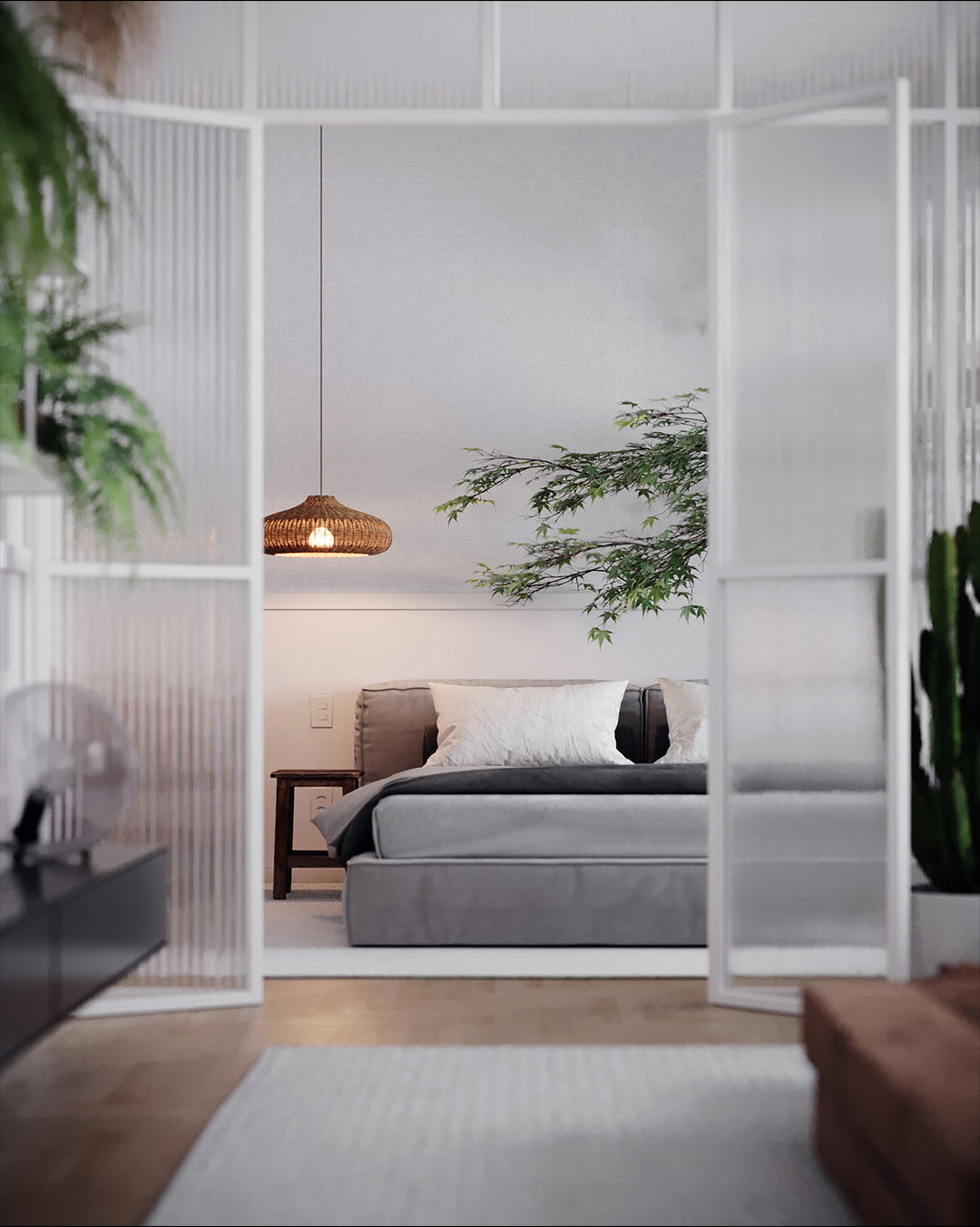3D Arquitetura - Apartamento Urban Jungle - Daniel Savoia